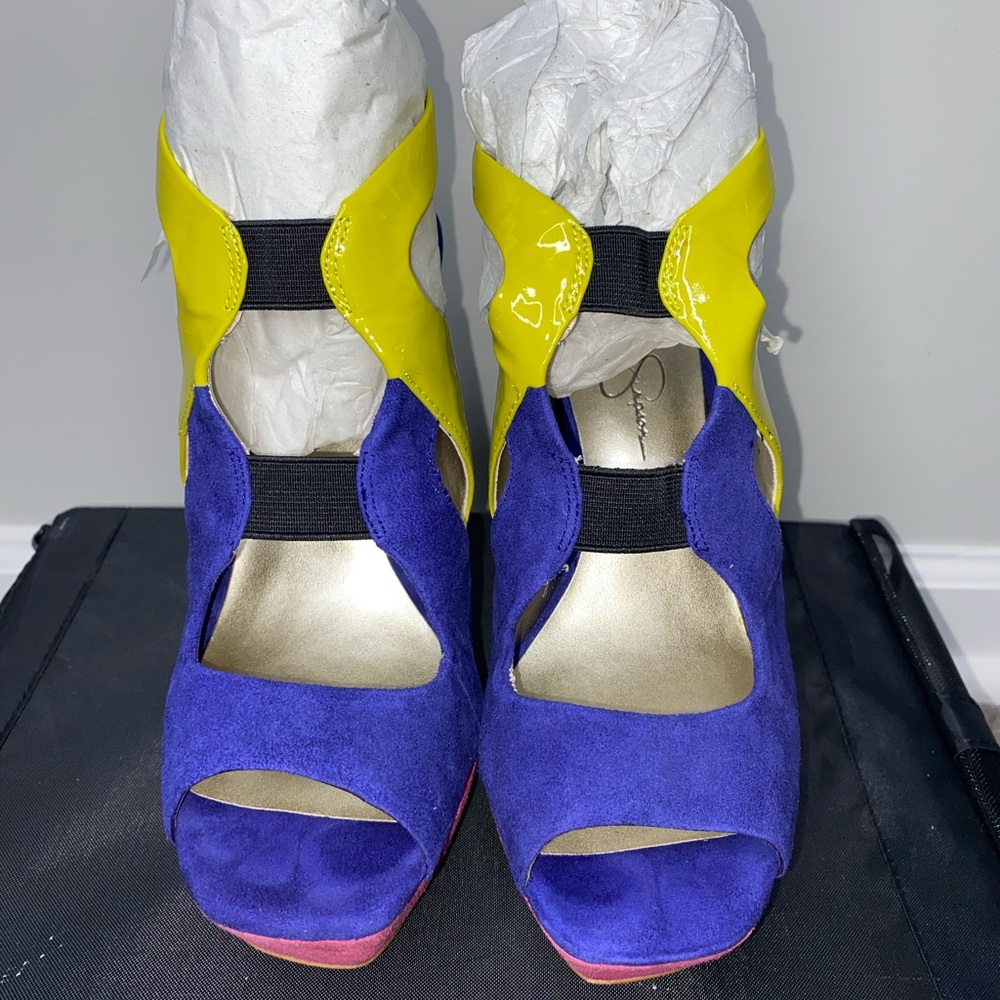 Jessica Simpson Multi-Color Heels